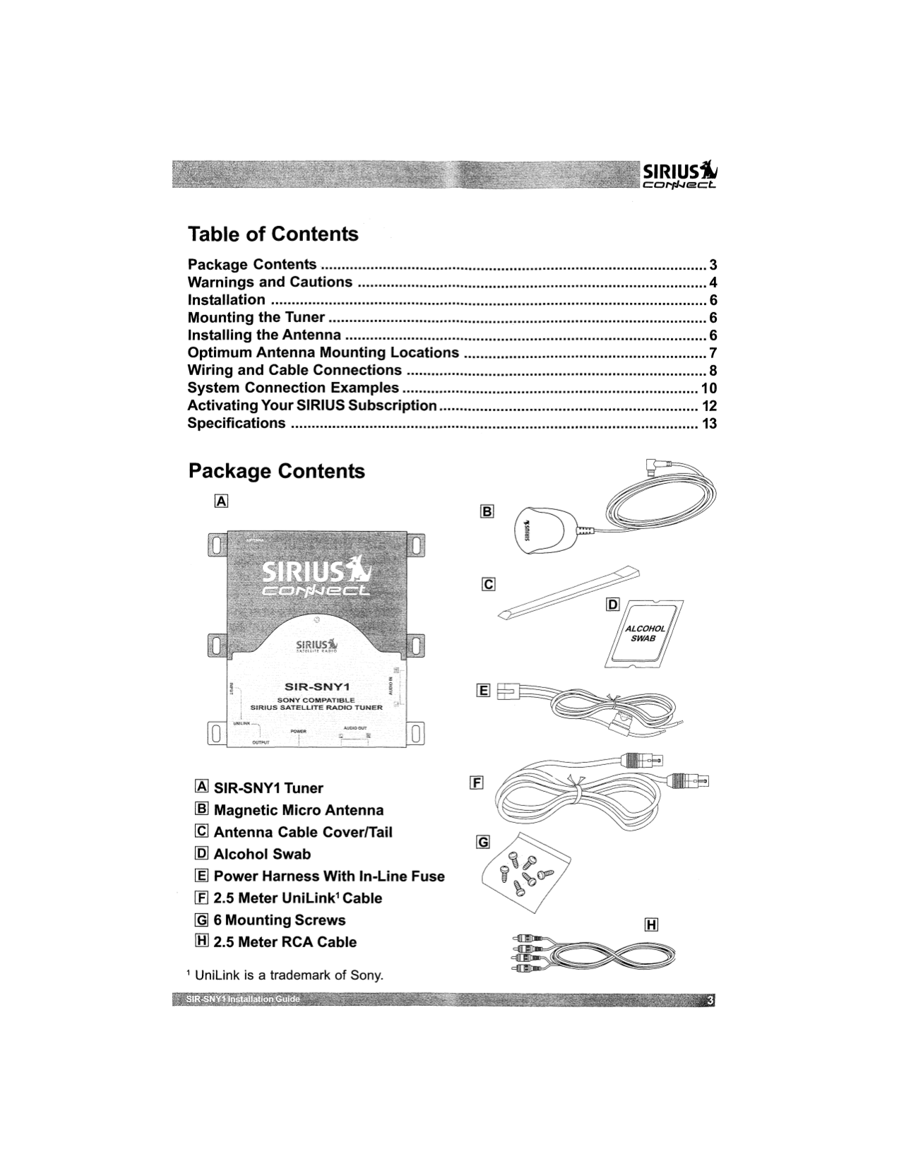 PDF manual for Sony Car Receiver CDX-GT300