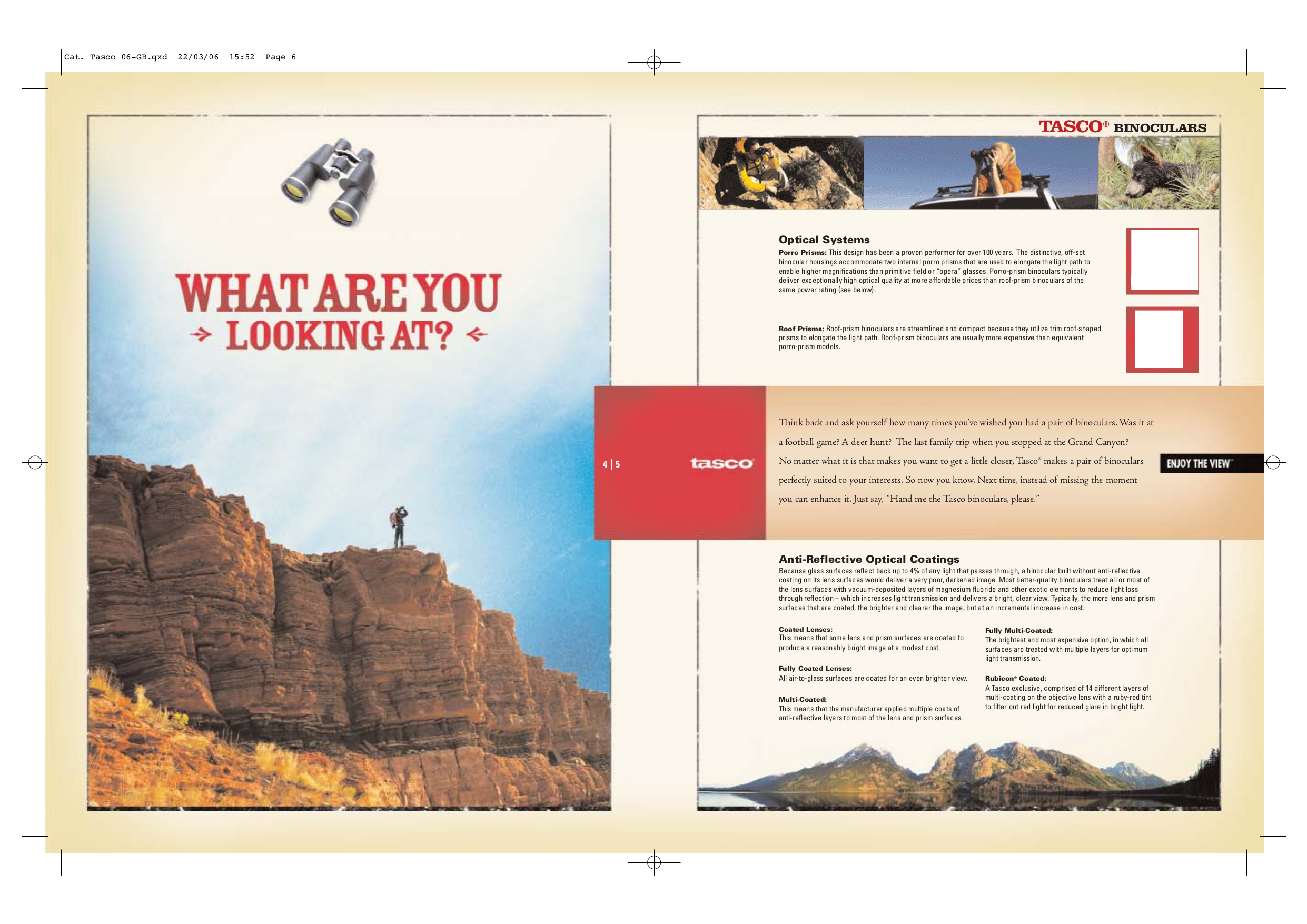 PDF manual for Tasco Binocular Snapshot 1025S