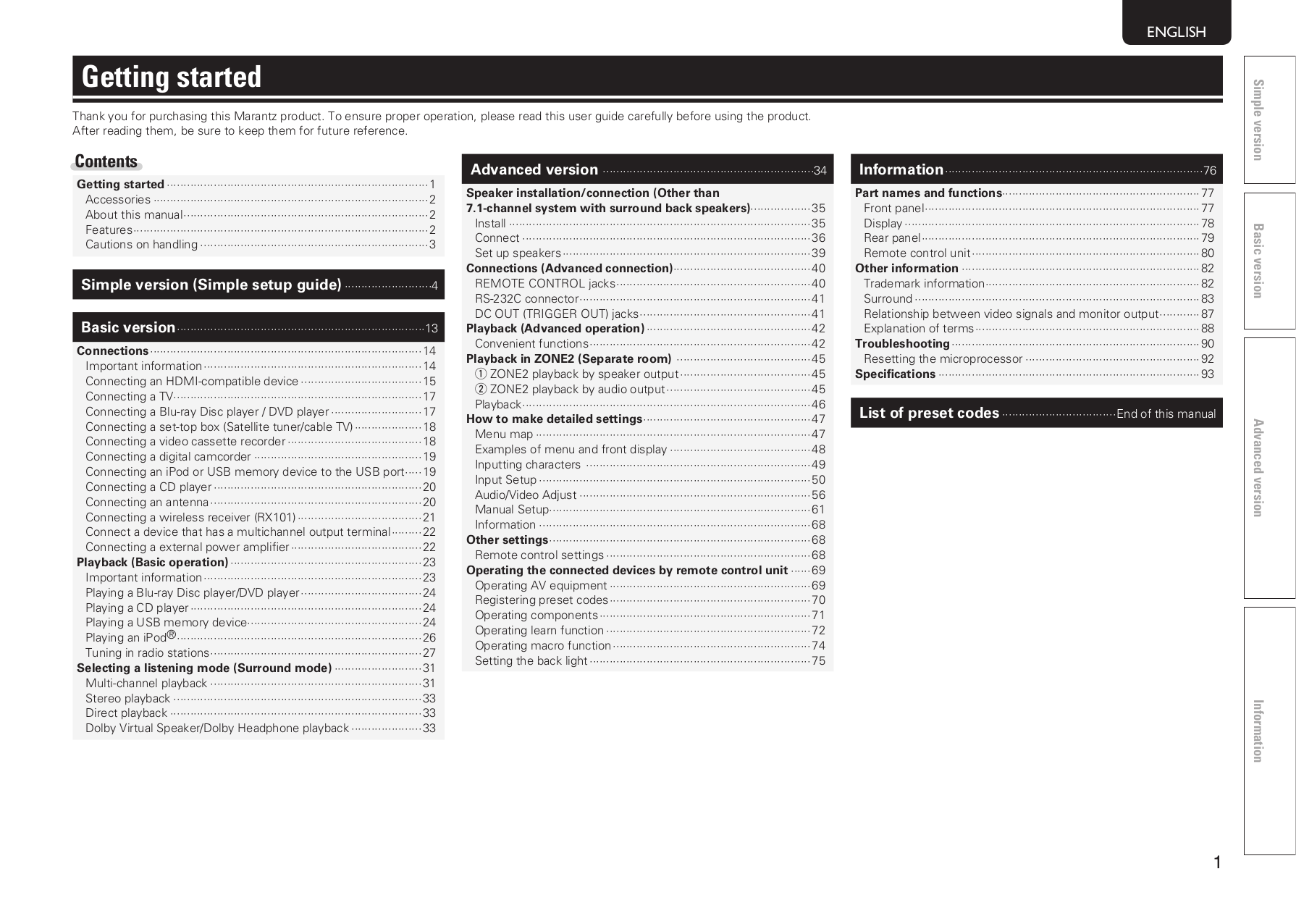 PDF manual for Onkyo Other EQ101 Stereo Graphic Equalizer
