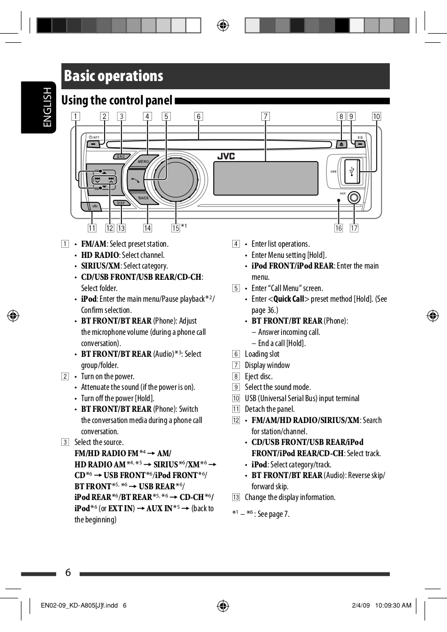 PDF manual for JVC CD Player CHX1500