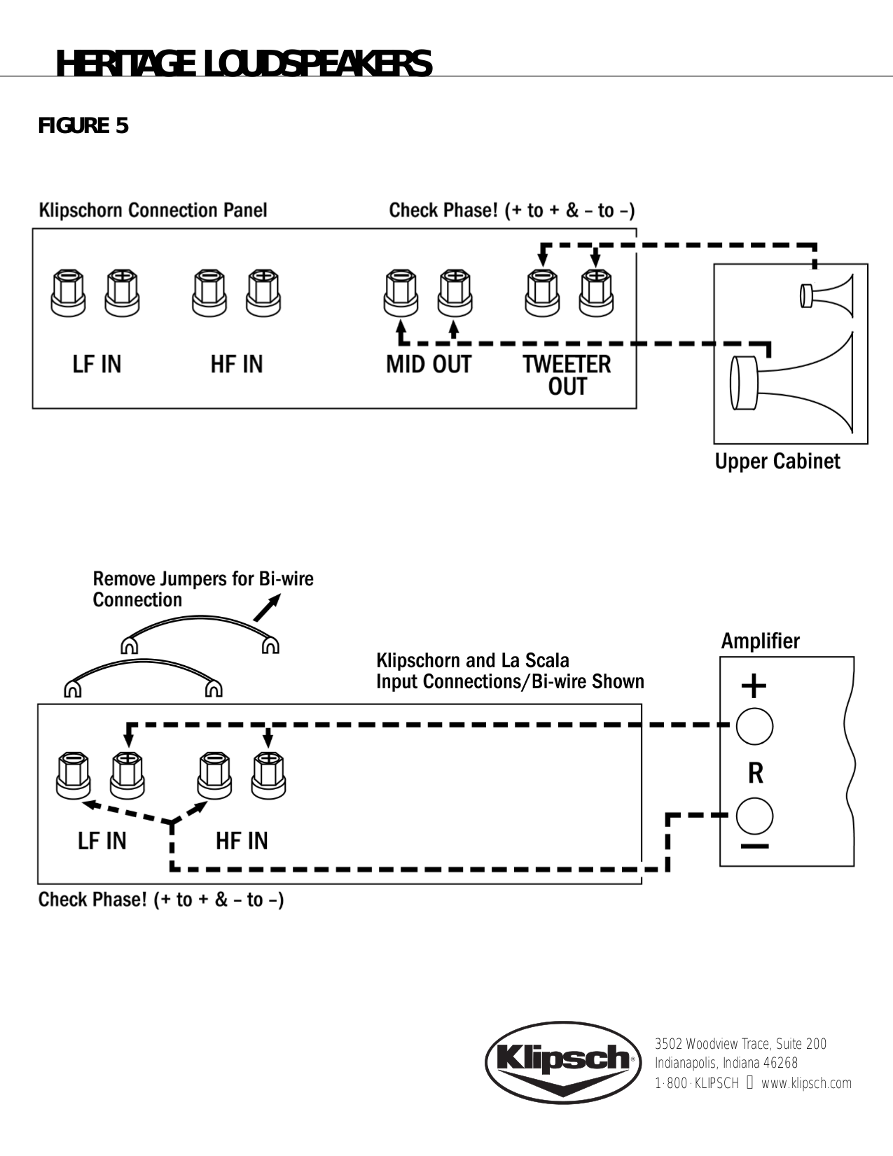 PDF manual for Klipsch Speaker LA SCALA