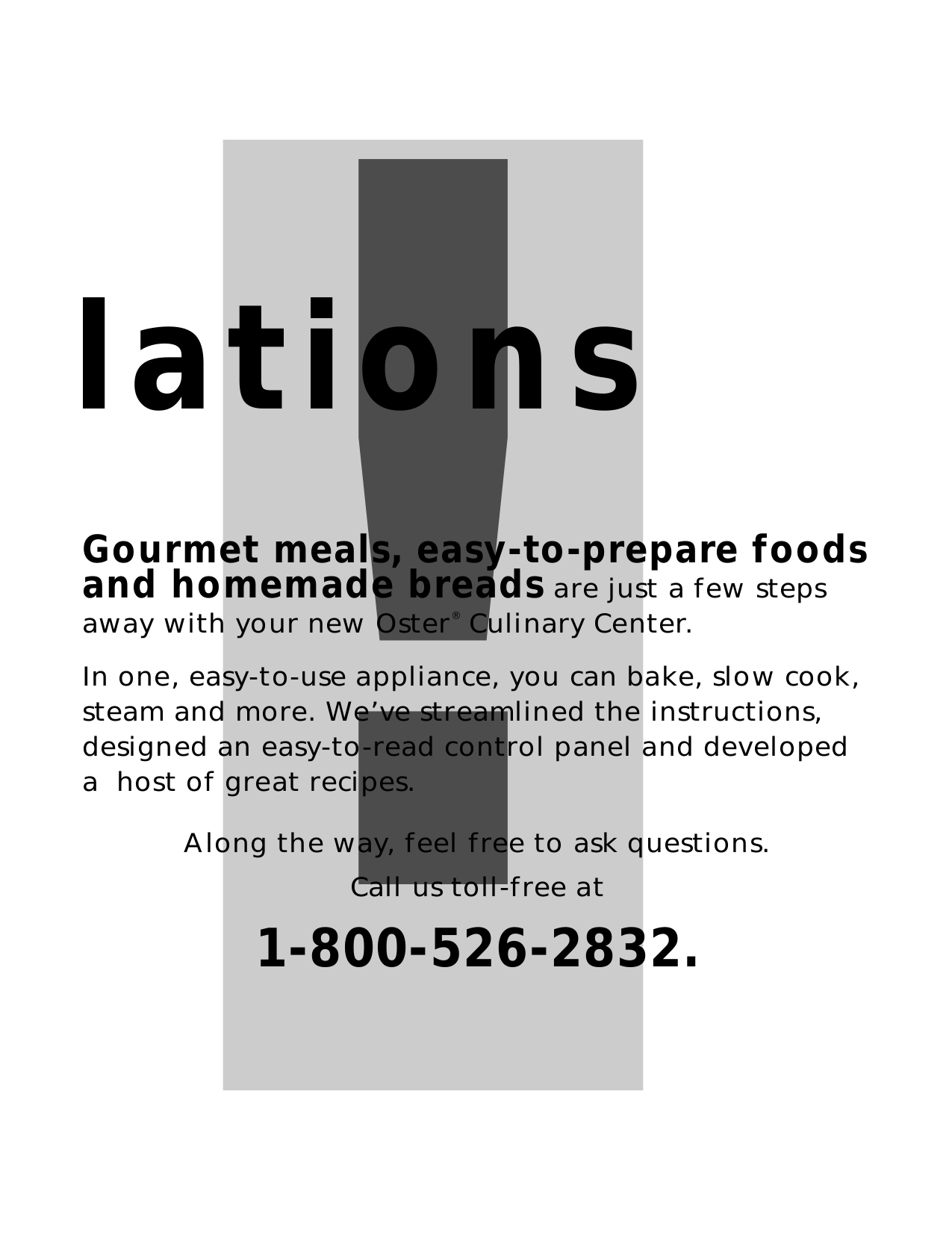 PDF manual for Oster Bread Maker 5845