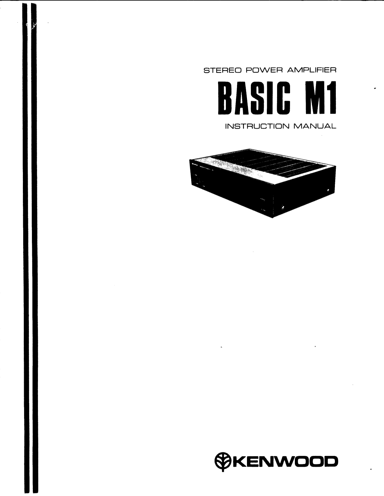 Download Free Pdf For Kenwood Basic M1 Amp Manual