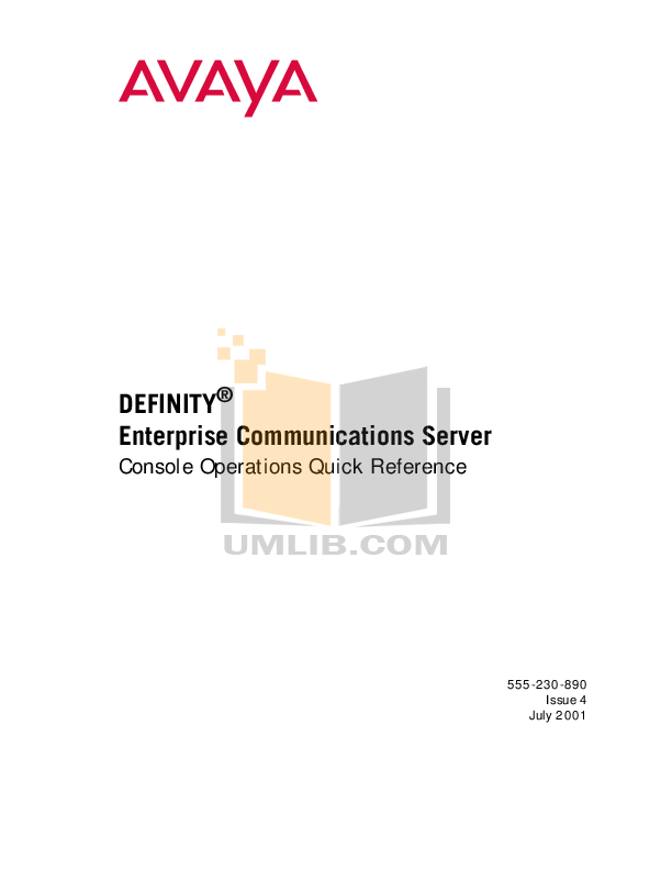 Download free pdf for Avaya Definity 8410D Telephone manual
