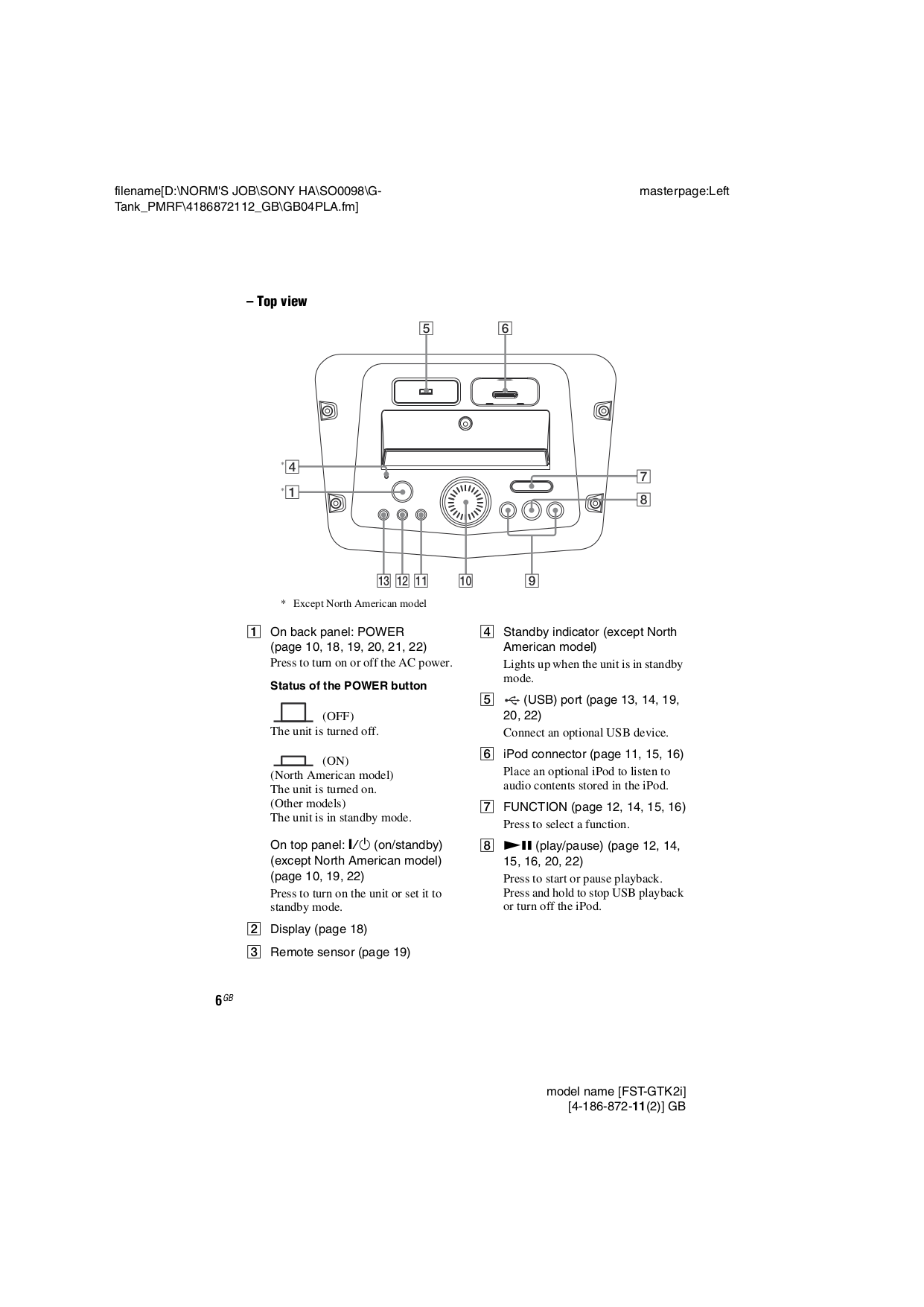 PDF manual for Sony MP3 Player Walkman NWZS739F