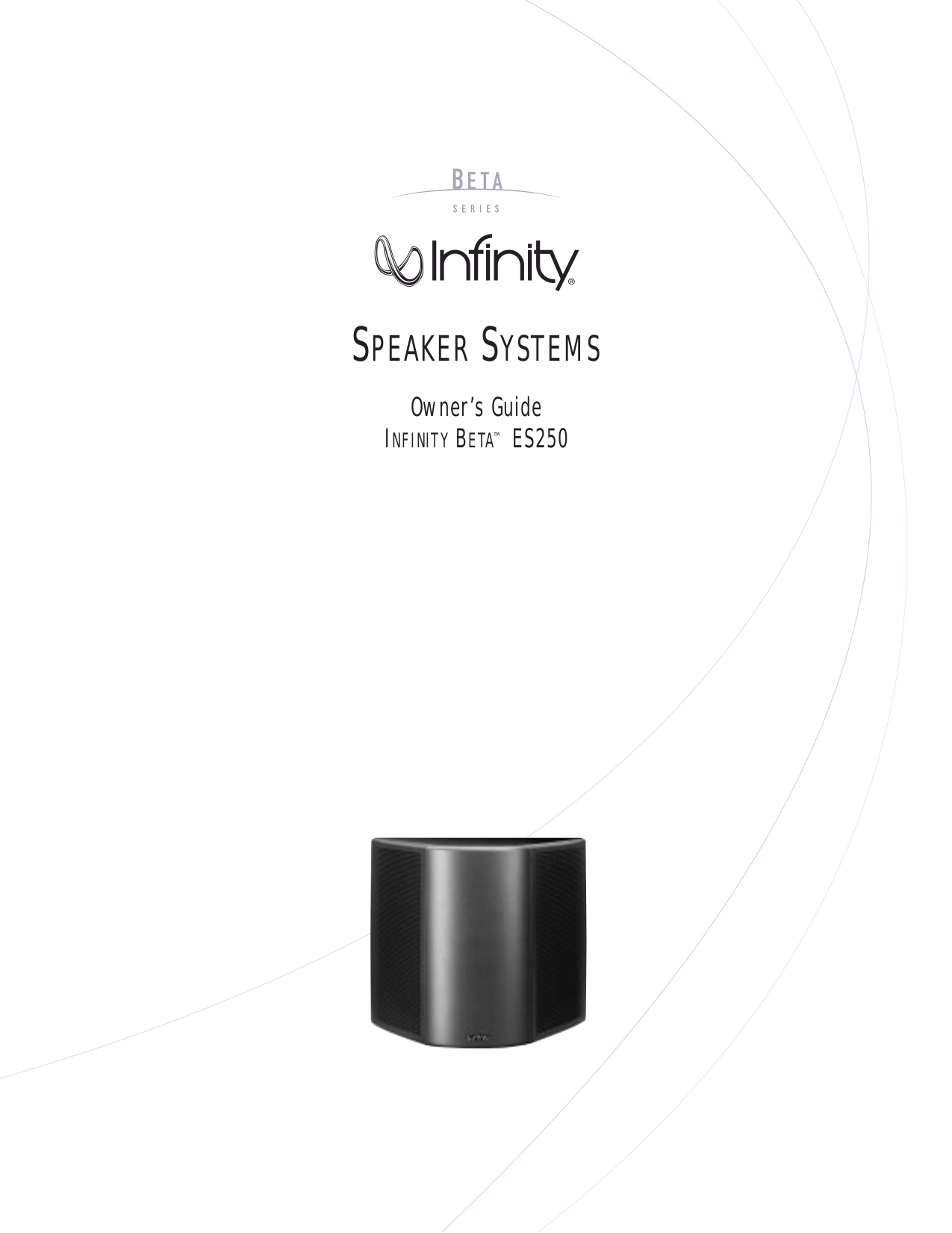 Download free pdf for Infinity Beta 15 Subwoofer manual