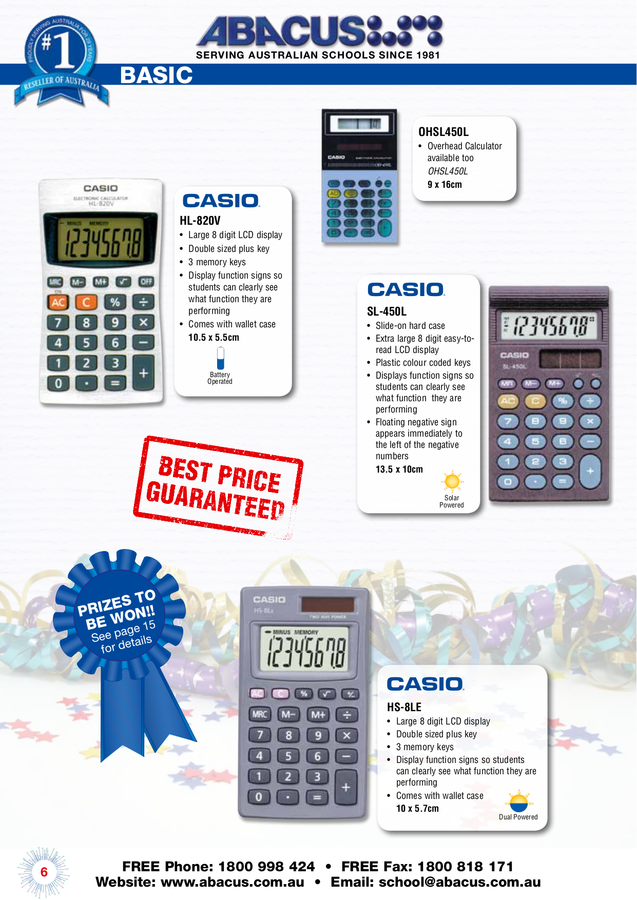 PDF manual for Sharp Calculator EL738