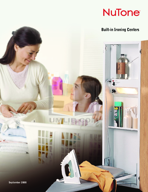 Download free pdf for BroanNuTone AVD40N Ironing Centers Other manual