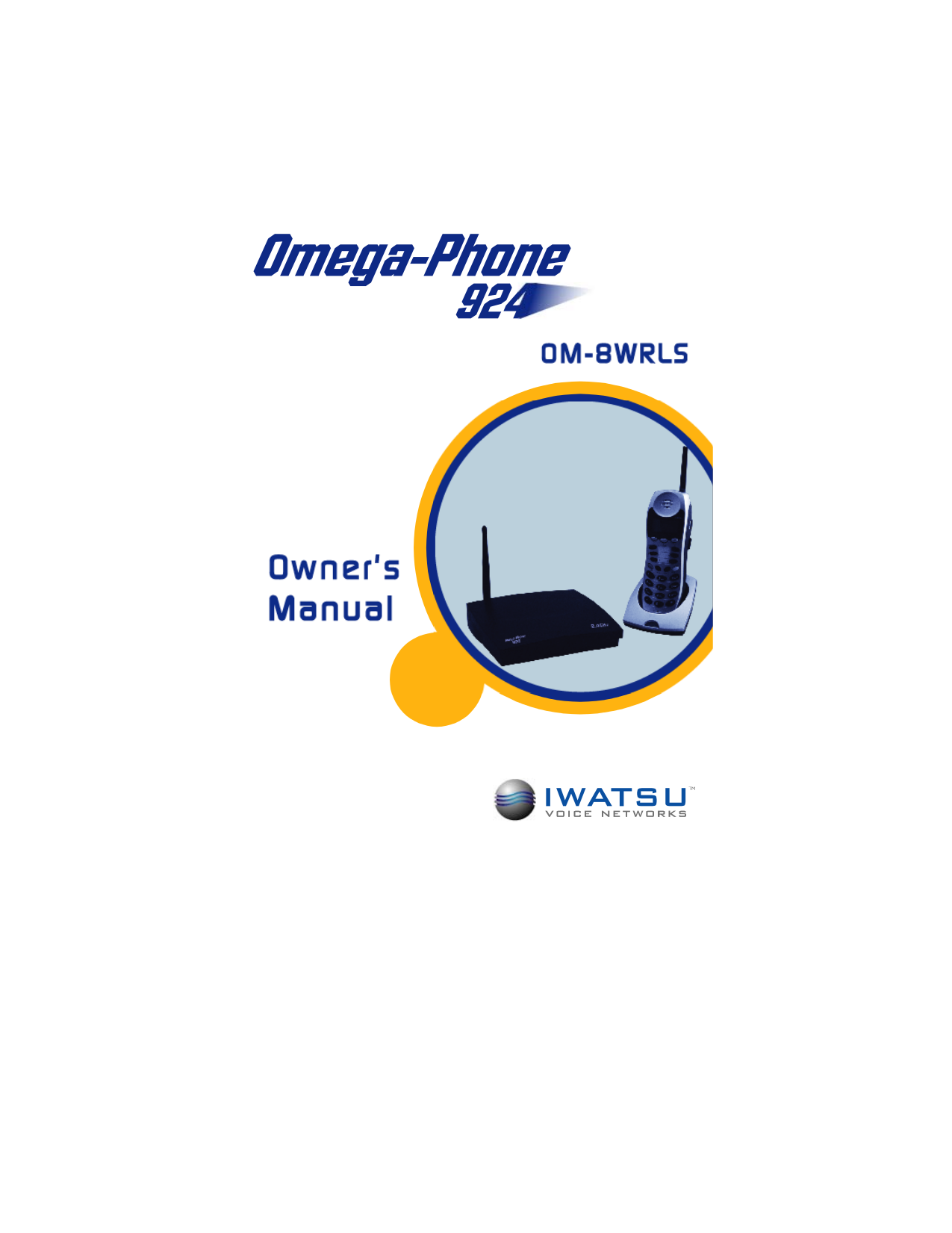 Download free pdf for Iwatsu Omega-Phone 924 Telephone manual