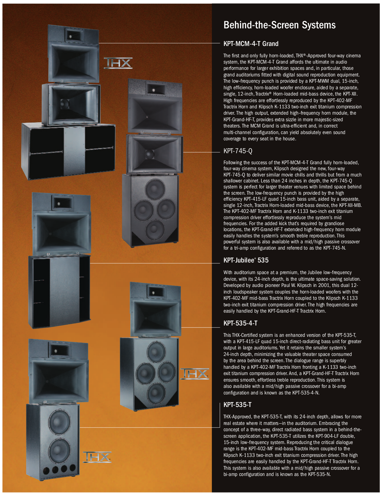 PDF Manual For Klipsch Speaker KPT-335-N