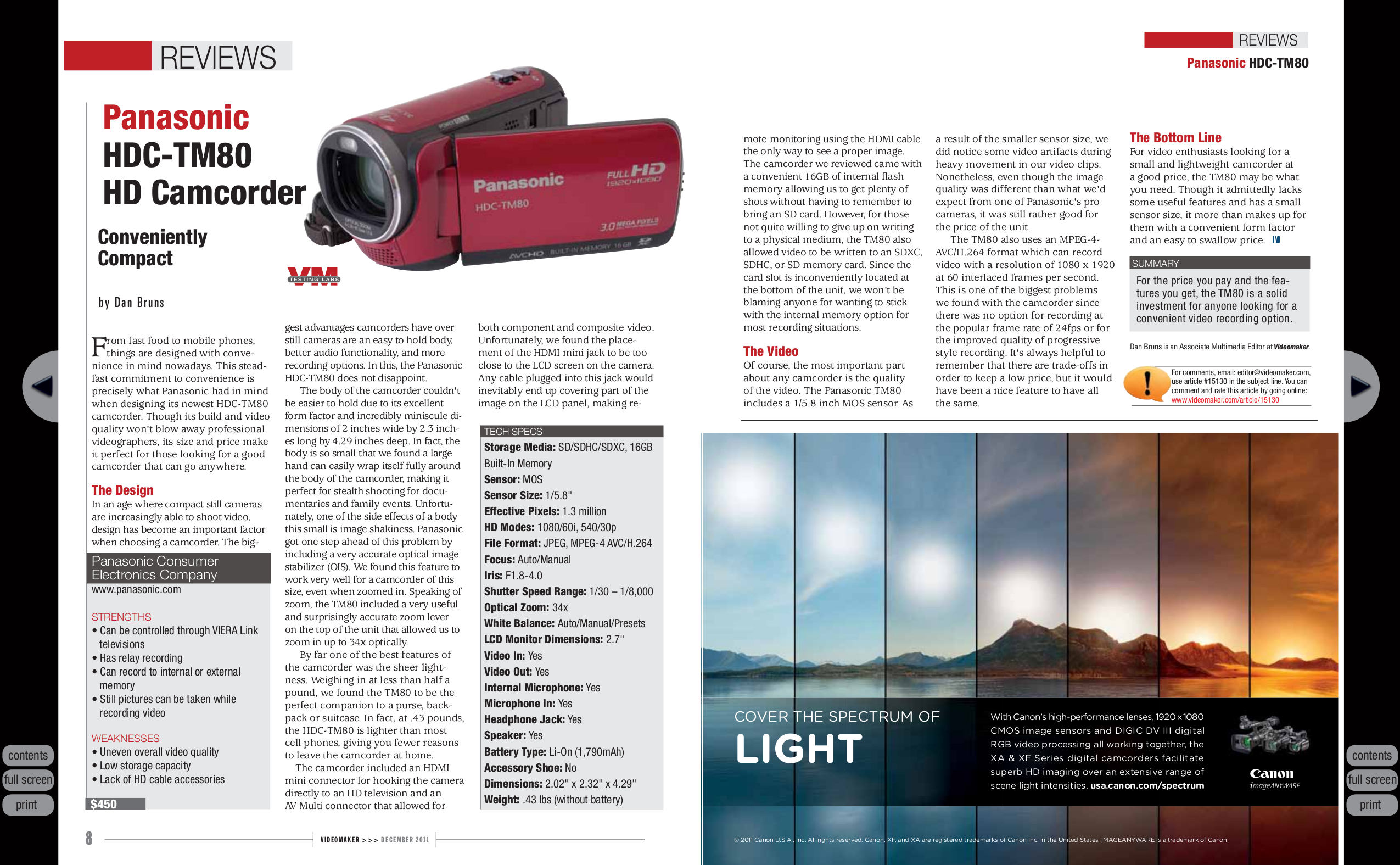 PDF manual for Samsung Camcorders HMXW200