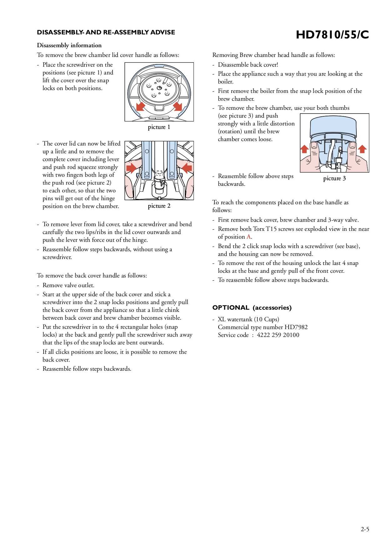 PDF manual for Philips Coffee Maker Senseo HD7810