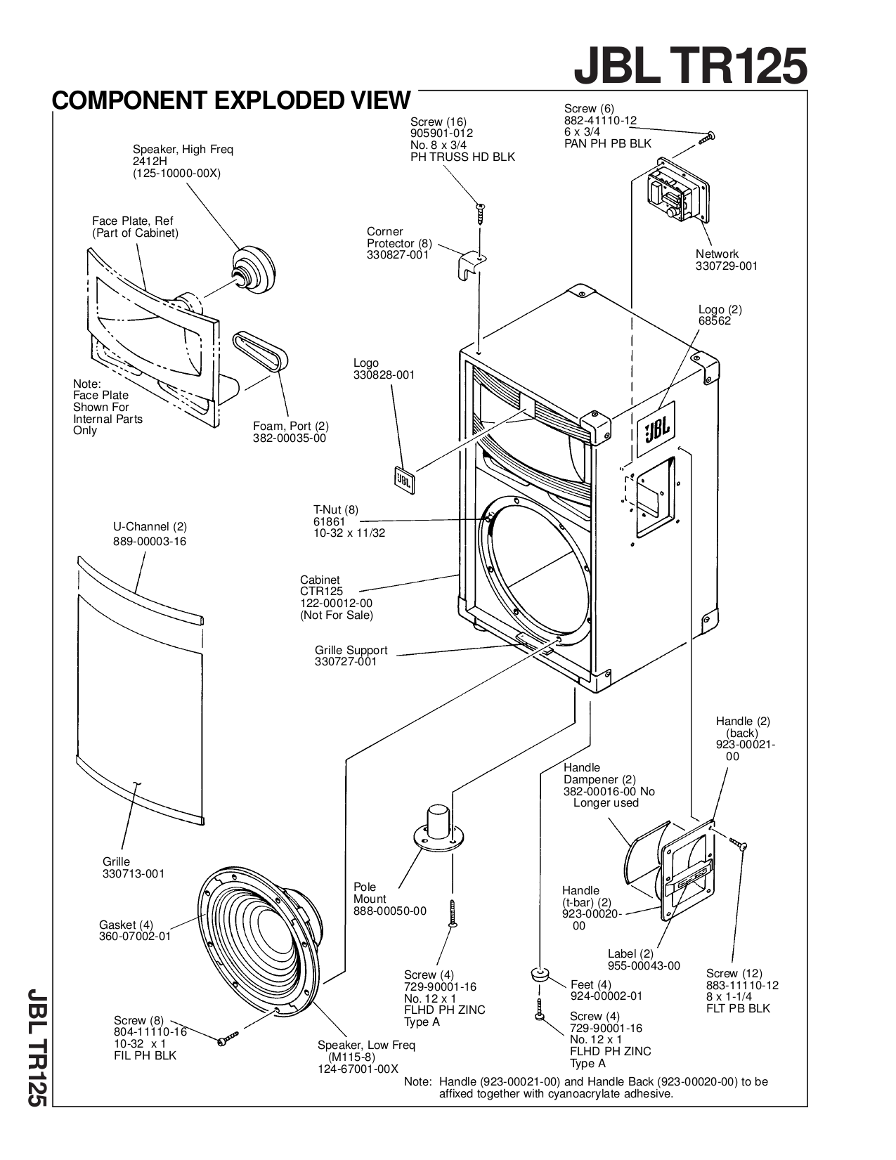 PDF manual for JBL Speaker L1