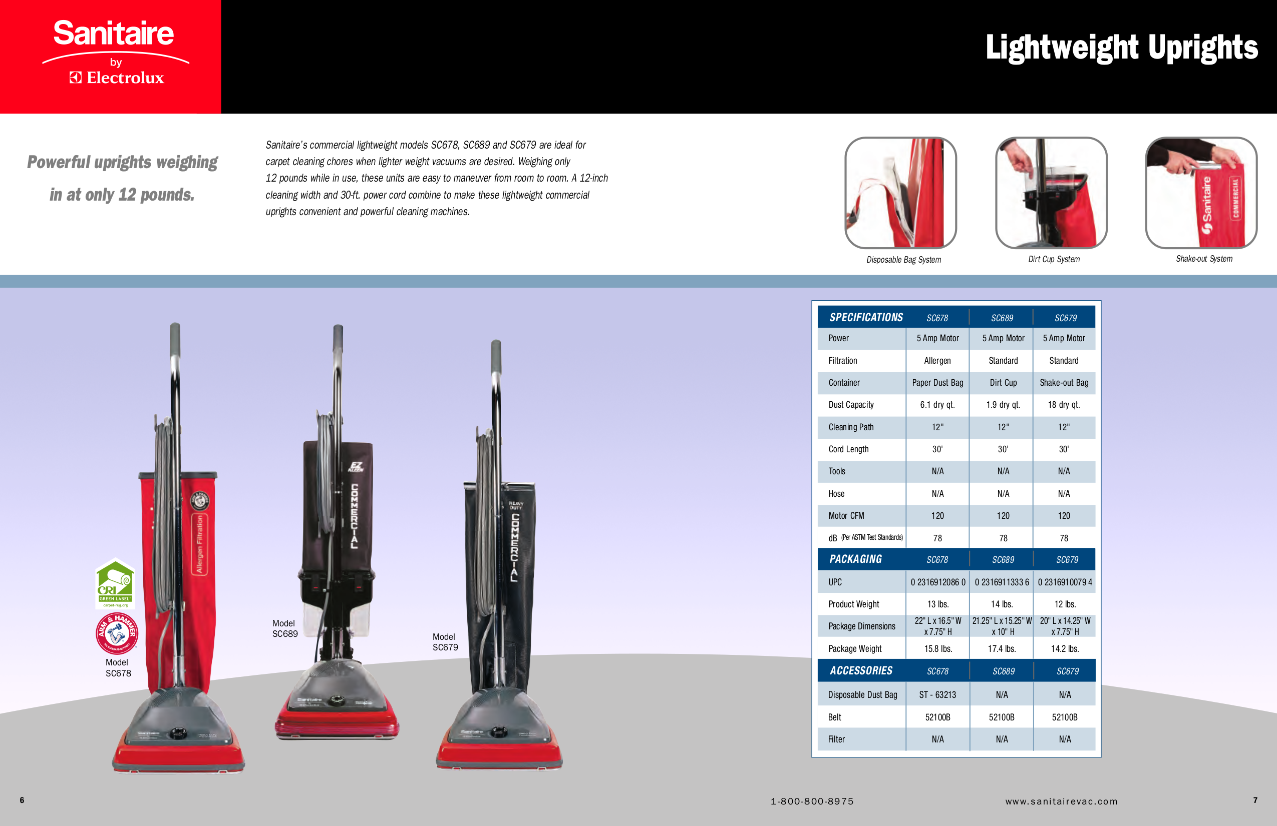 PDF manual for Sanitaire Vacuum Quick Kleen SC888