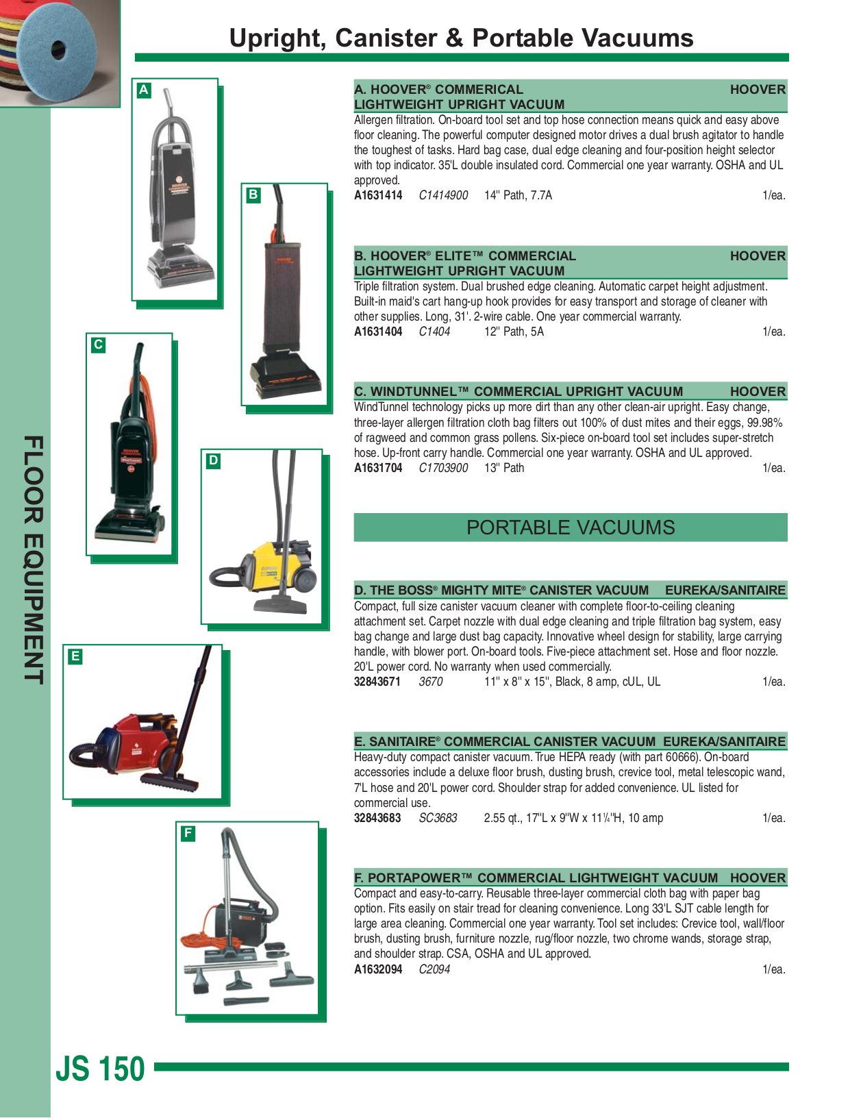 PDF manual for Sanitaire Vacuum Quick Kleen SC888