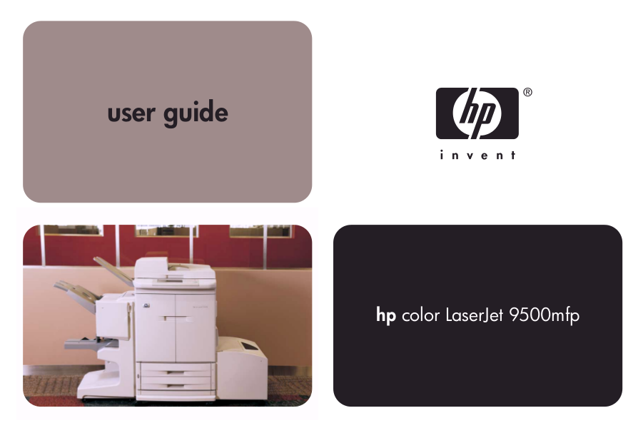 PDF manual for HP Printer Laserjet,Color Laserjet 9000dn