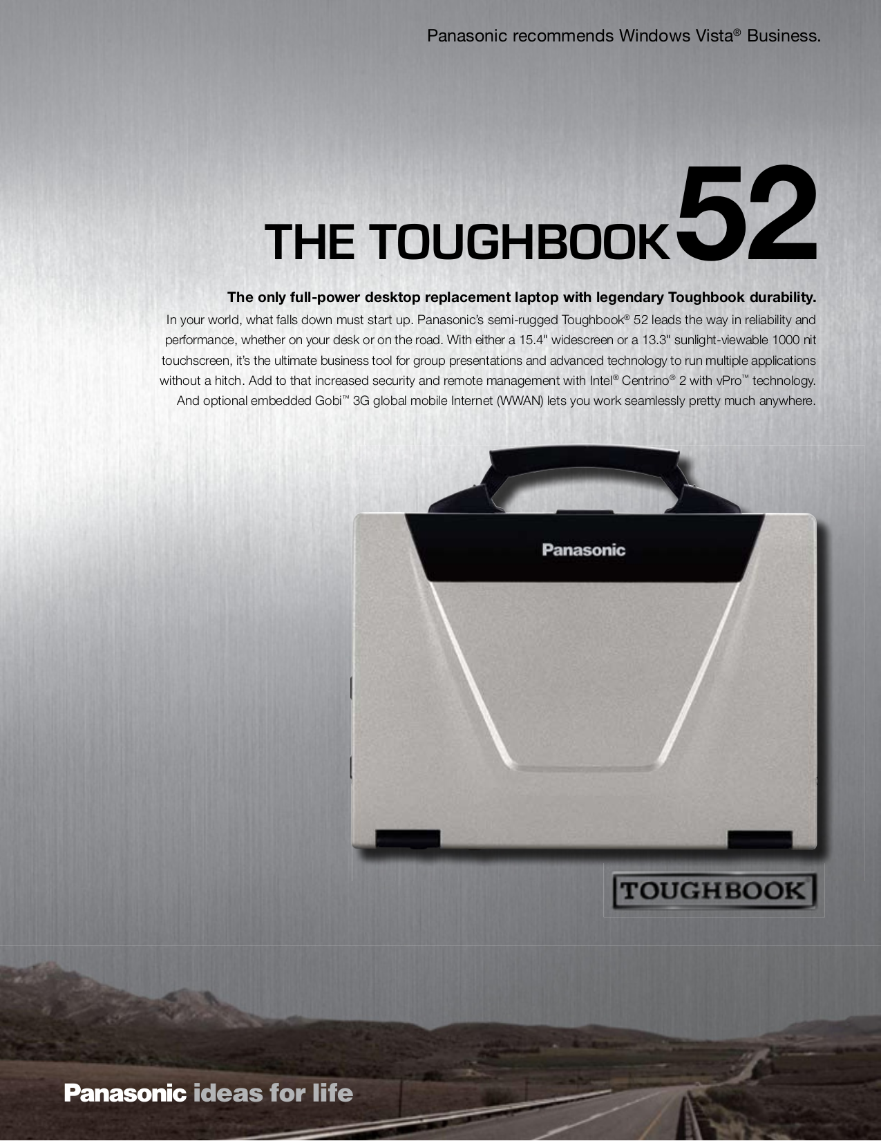 Download free pdf for Panasonic Toughbook CF-52GUNBRAM Laptop manual