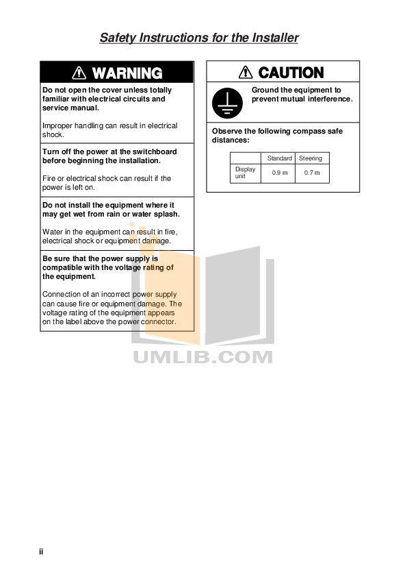 PDF manual for Furuno GPS GP32