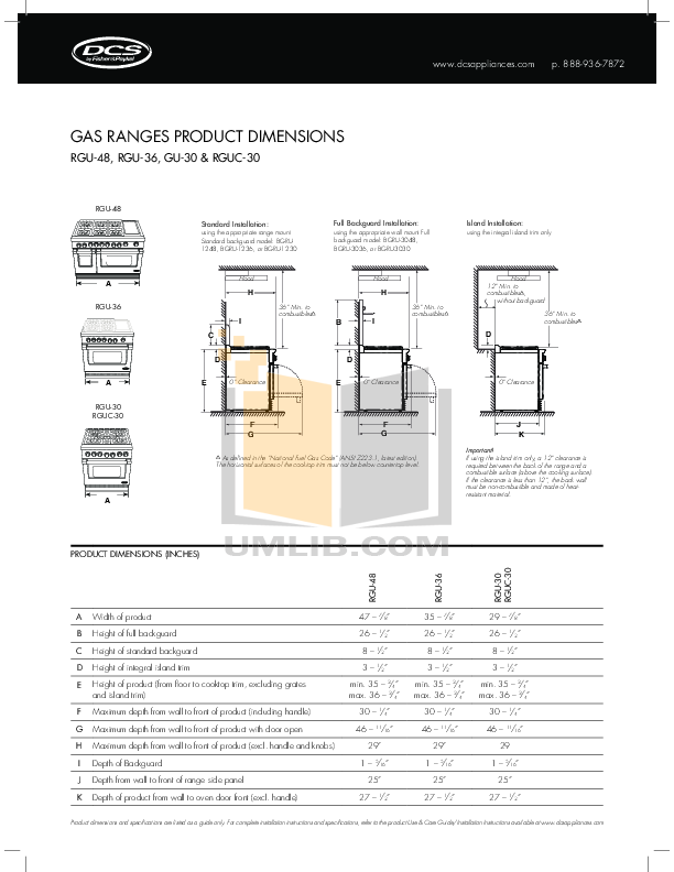 Download free pdf for DCS RGU366 Range manual