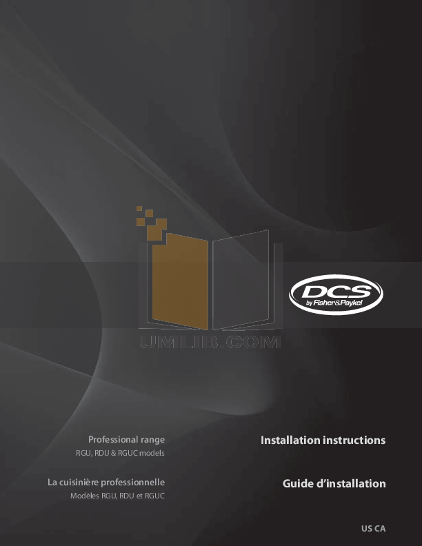 Download free pdf for DCS RGU366 Range manual