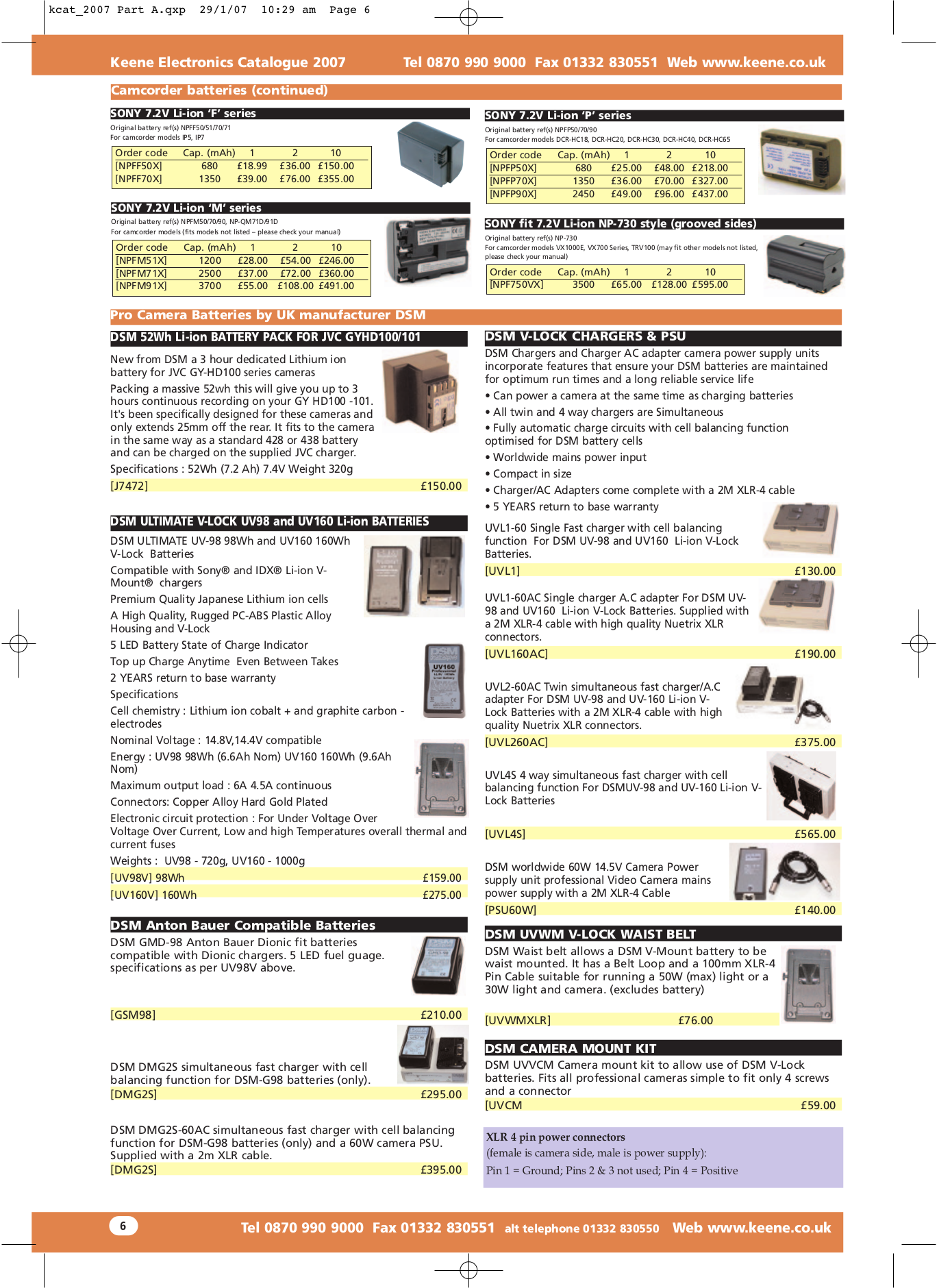 PDF manual for JVC Camcorders GR-DVX400EG