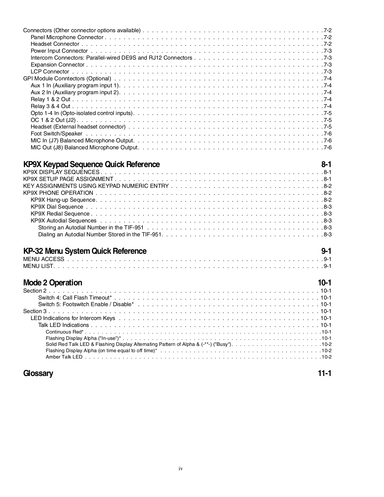 Telex Other Cstrunk IntercomSystem pdf page preview