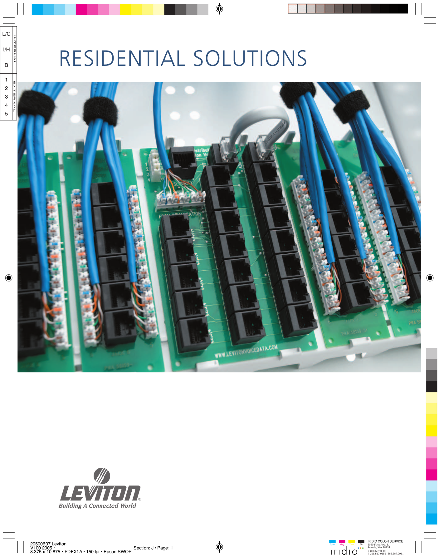 Download free pdf for Leviton 476030C5 Data Module Other manual