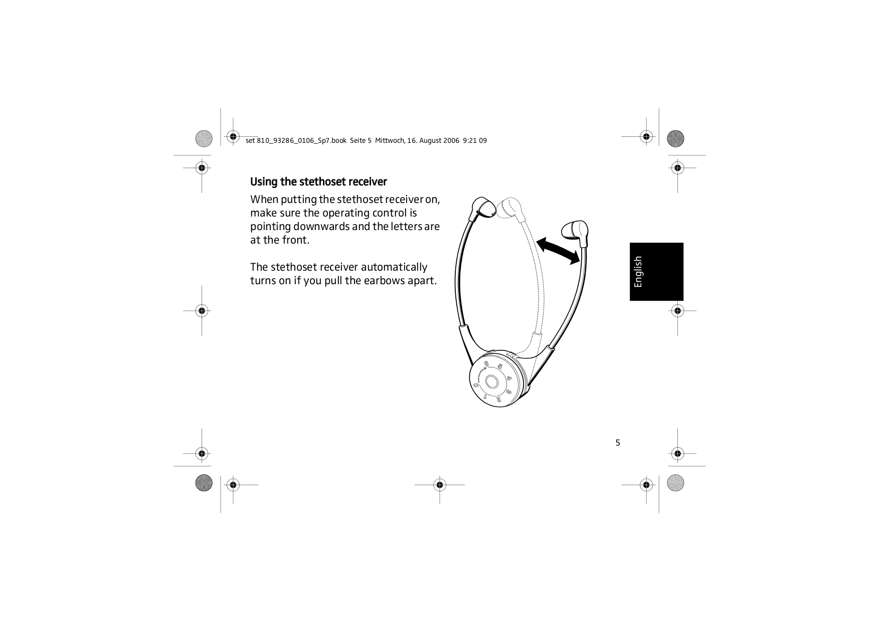 PDF manual for Sennheiser Headphone SET 810