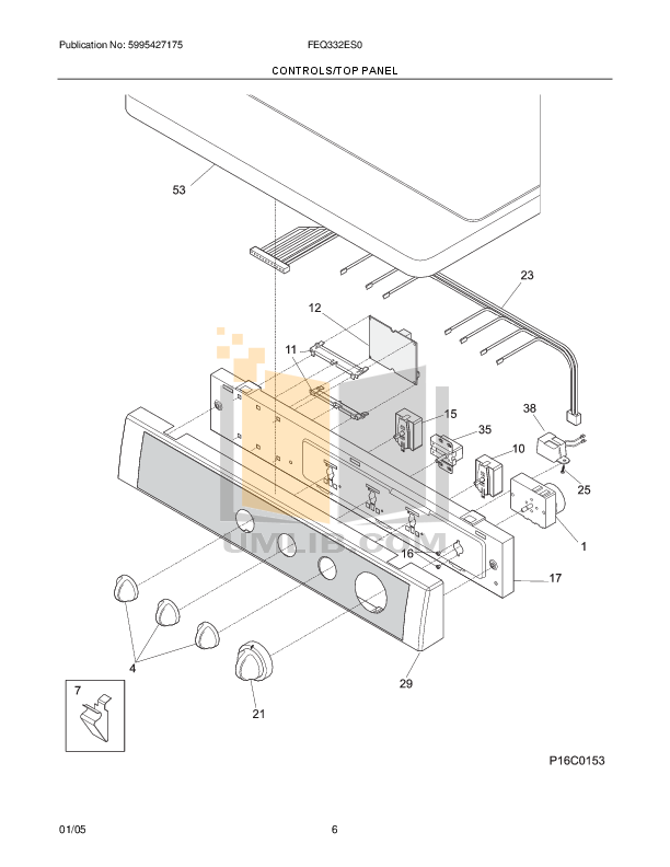PDF manual for Frigidaire Dryer FEQ332ES0