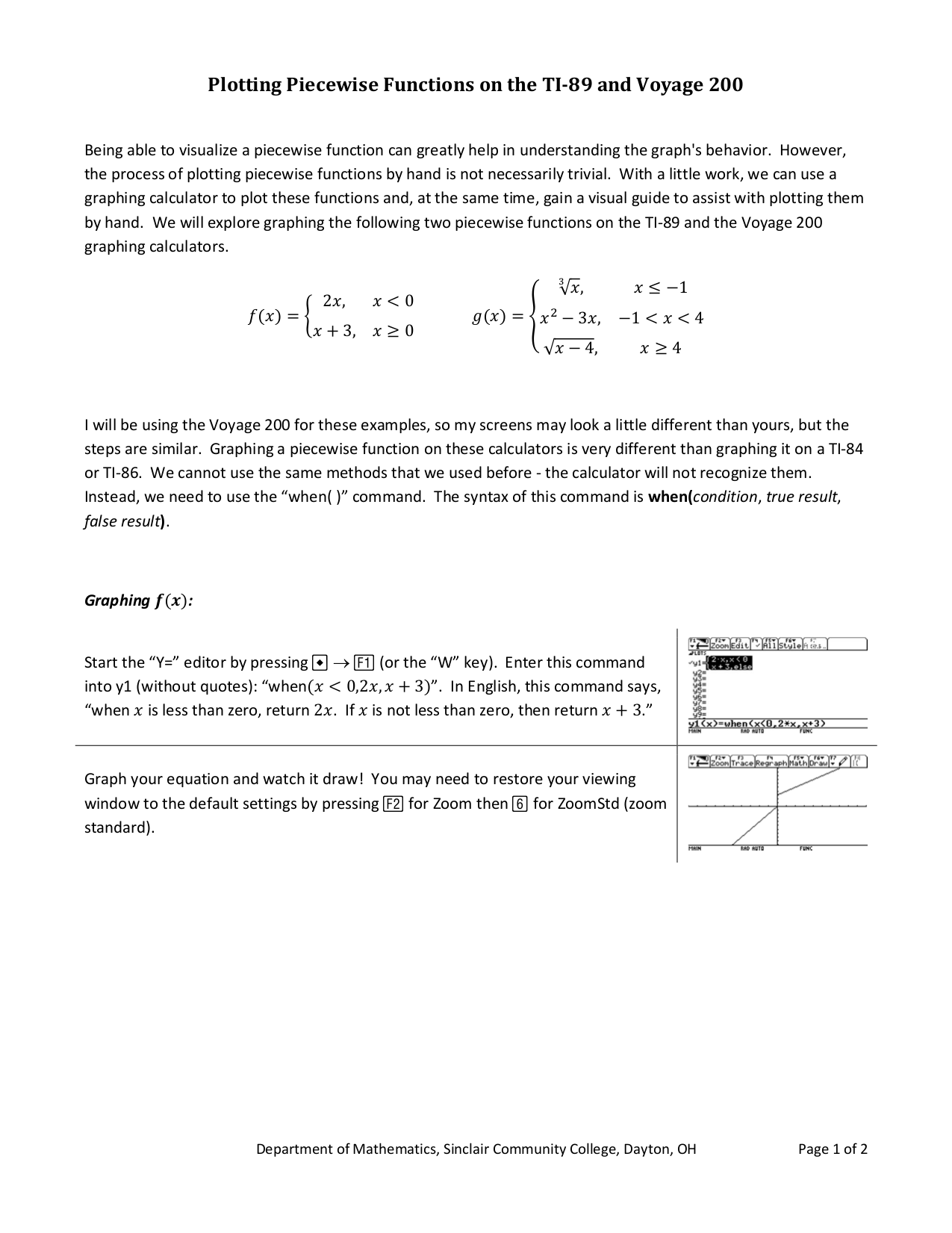 pdf for TI Calculator Voyage 200 manual