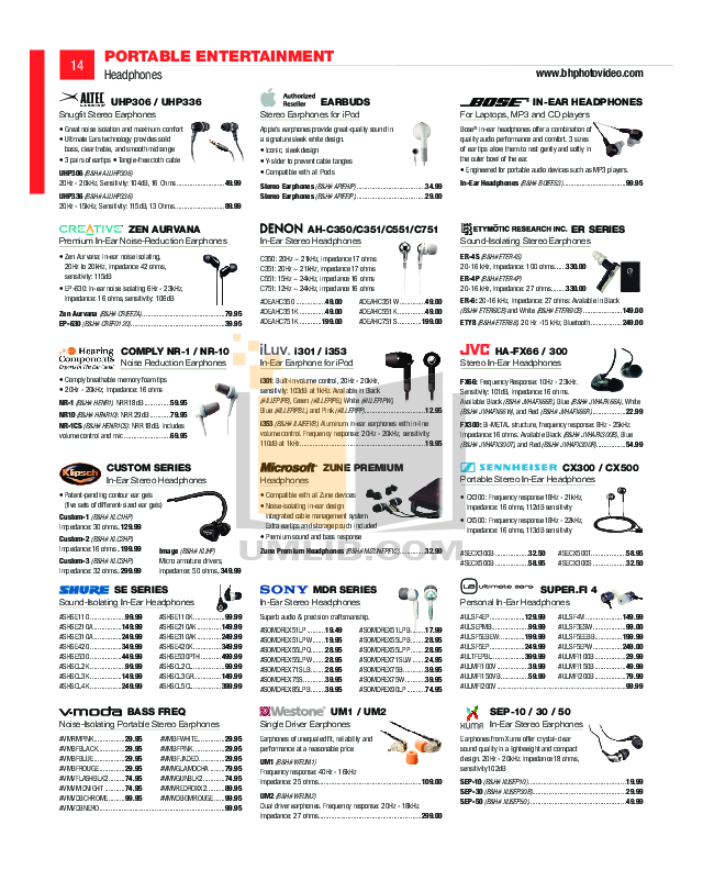 PDF manual for Creative MP3 Player ZEN Zen Mozaic 16GB