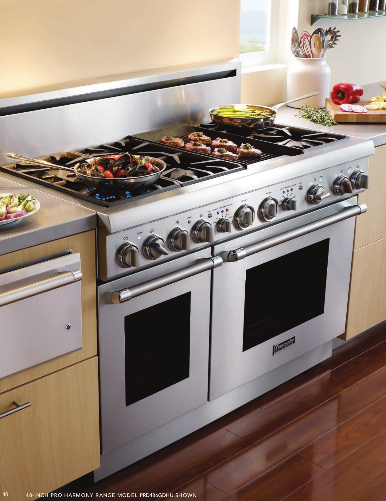 Download free pdf for Thermador PRG304GH Range manual