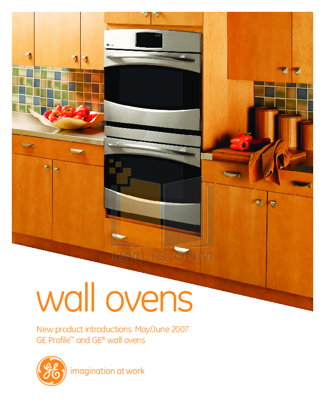 Download free pdf for GE Profile PK956 Oven manual