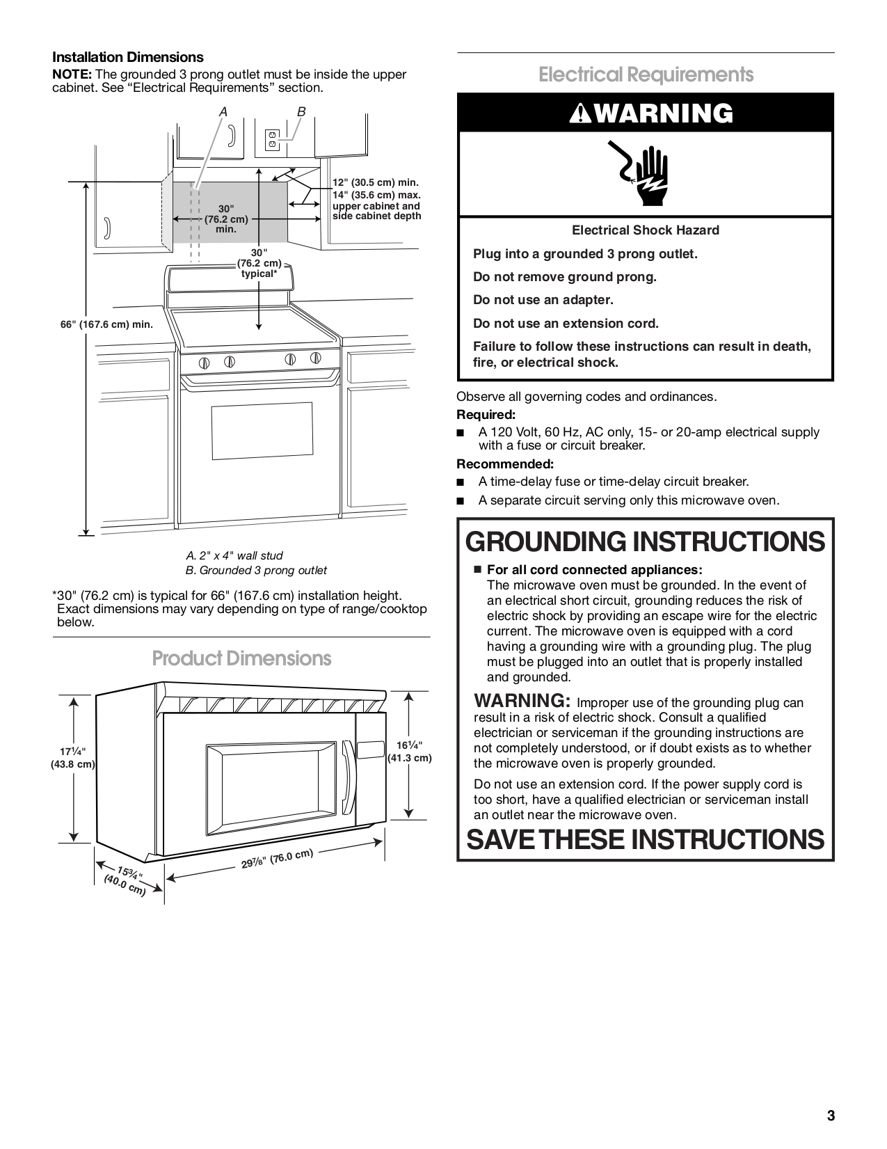 Whirlpool Microwave Oven Combo Manual