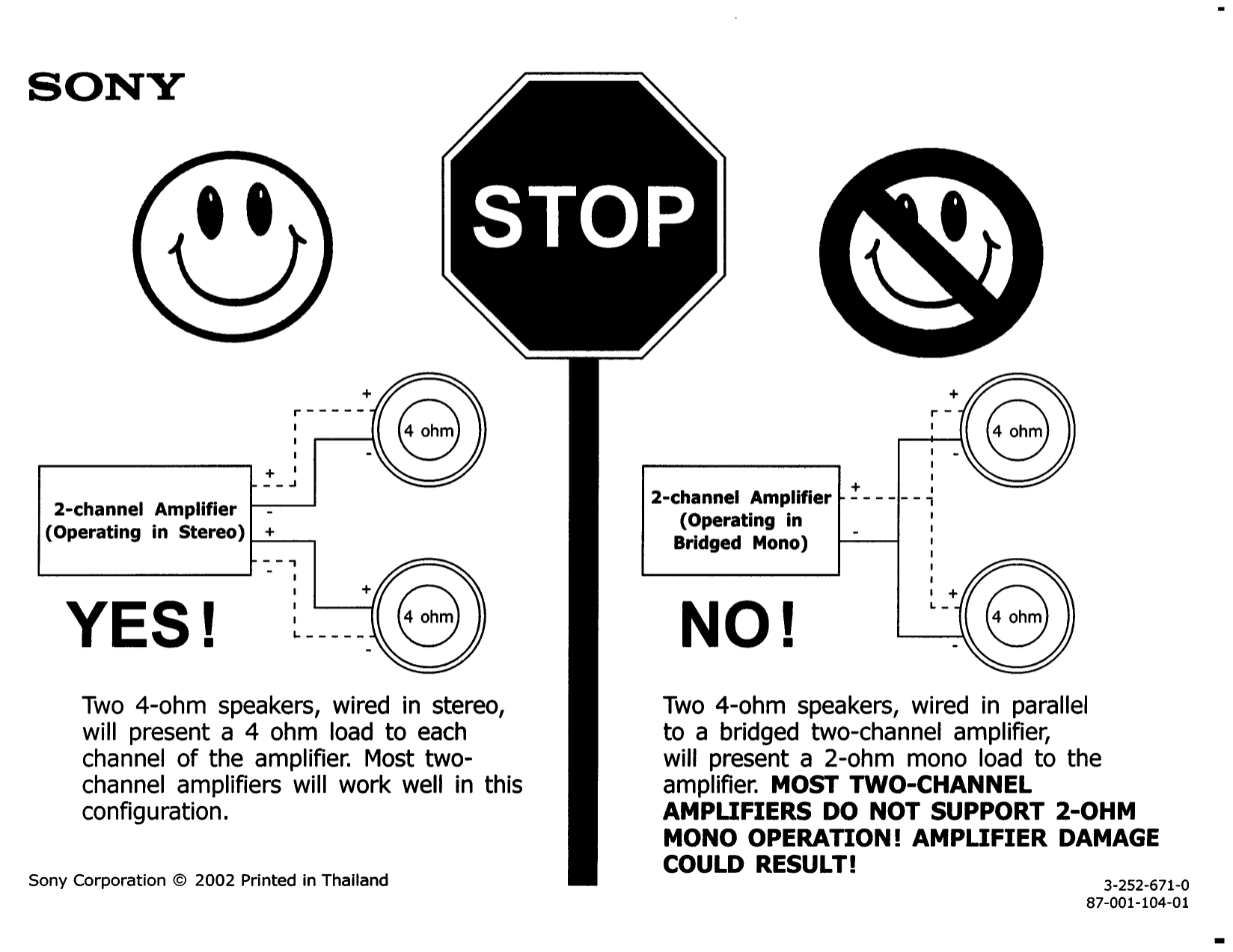 PDF manual for Sony Subwoofer Xplod XS-L121P5