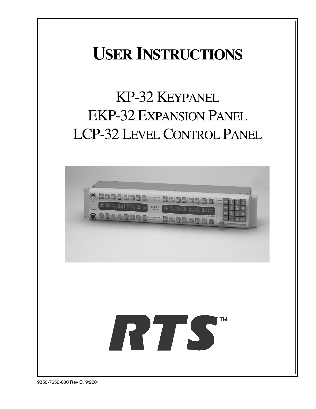 pdf for Telex Other US-2000A IFB Wireless manual