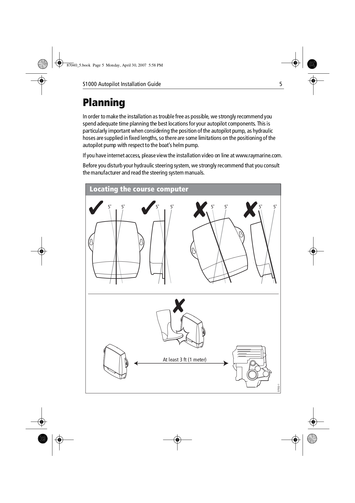 PDF manual for Raymarine Other Mk II Autopilot System