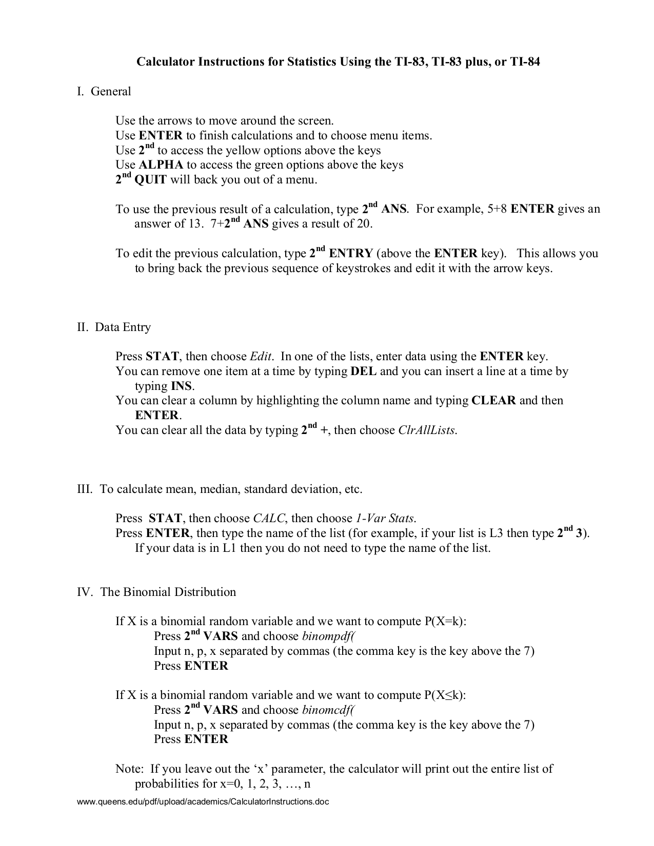 pdf for TI Calculator TI-106 manual