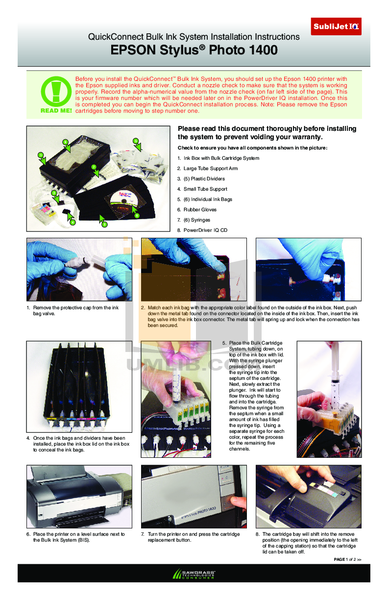 Pdf Manual For Epson Printer Stylus Photo 1400 5462