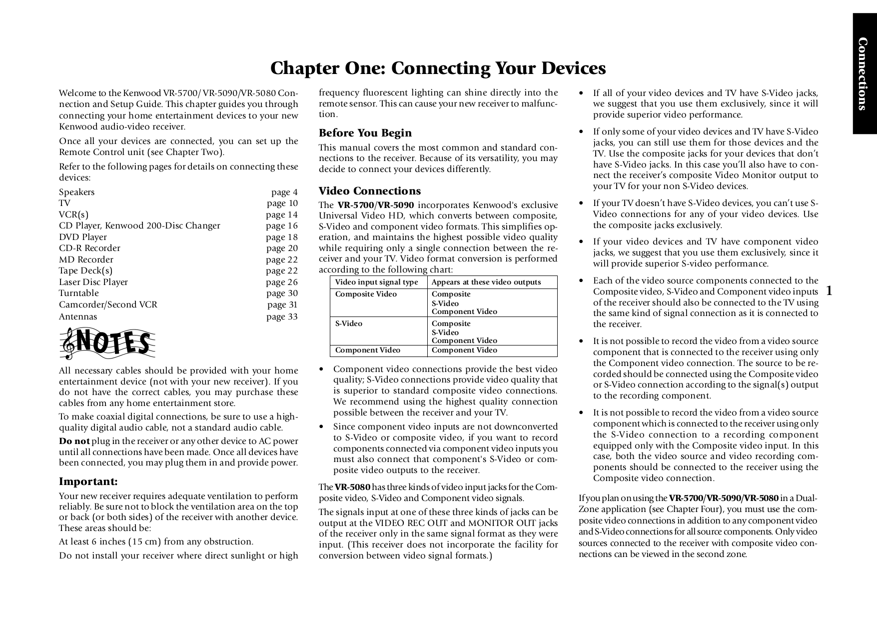 PDF manual for Kenwood Receiver VR-405