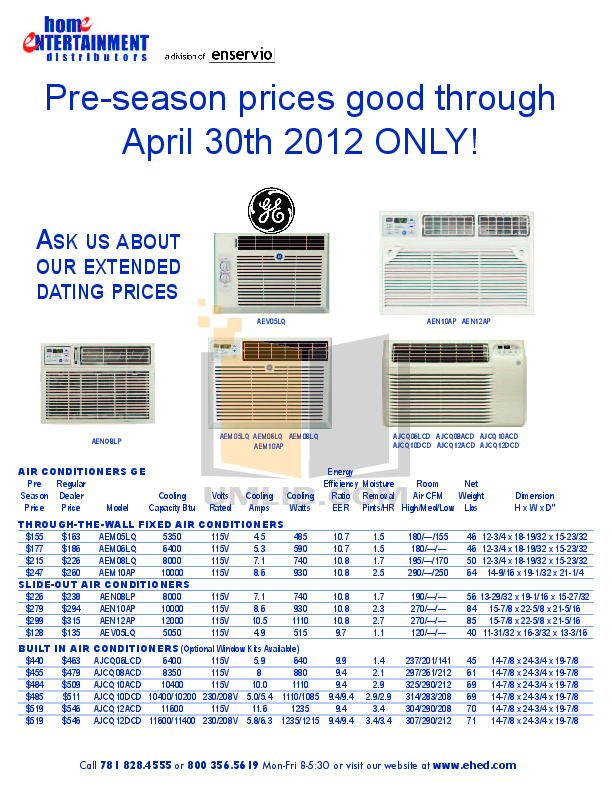 Download free pdf for Frigidaire FRA296ST2 Air Conditioner manual