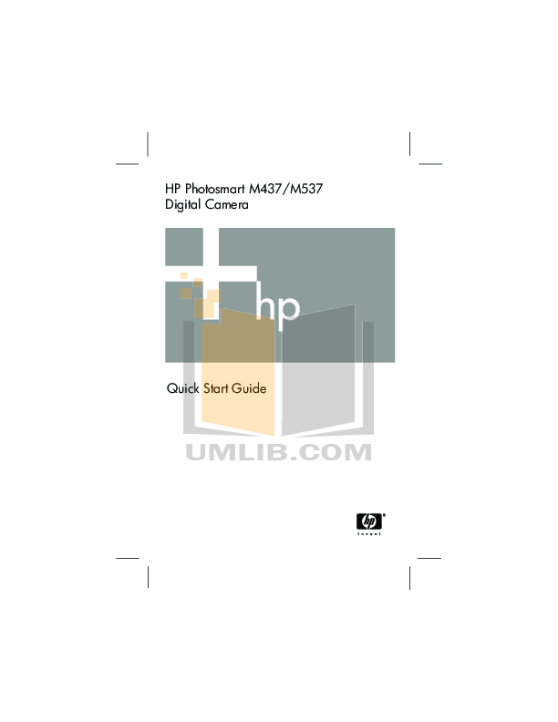 pdf for HP Digital Camera Photosmart M437 manual
