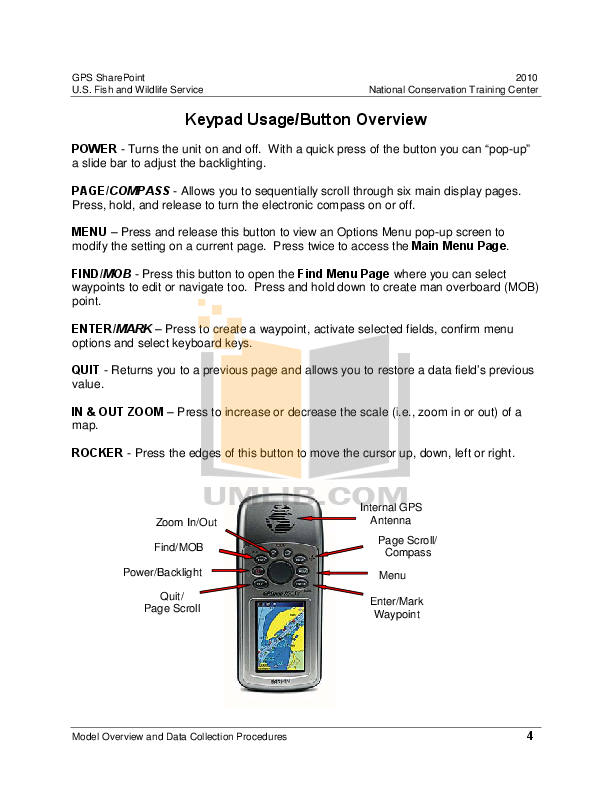 PDF manual for Garmin GPS GPSMAP 76CSx