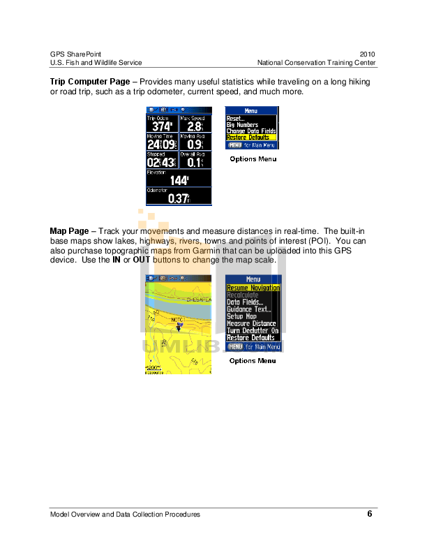 PDF manual for Garmin GPS GPSMAP 76CSx