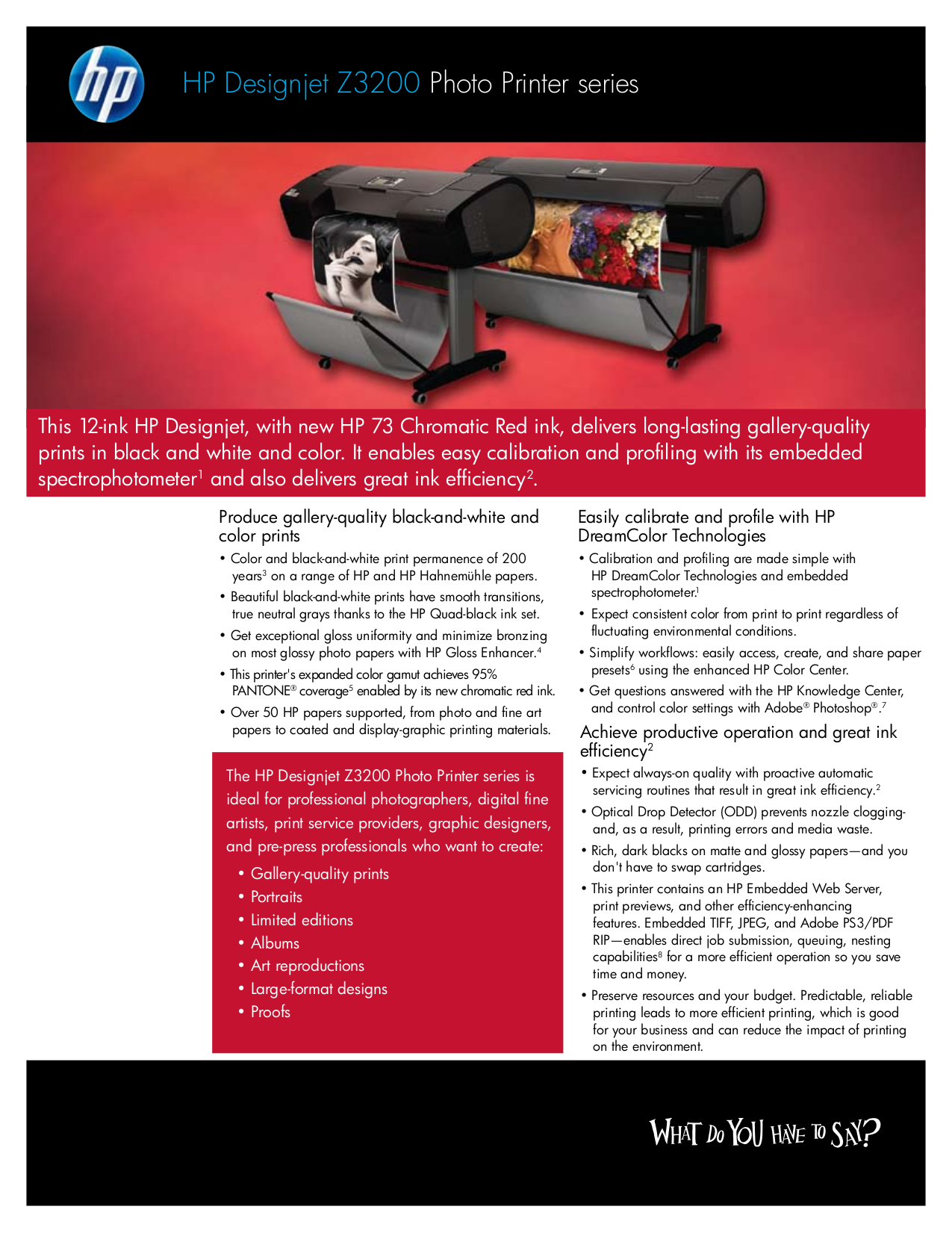 PDF manual for HP Printer Designjet Z2100