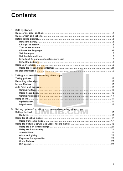 PDF manual for HP Digital Camera Photosmart R937