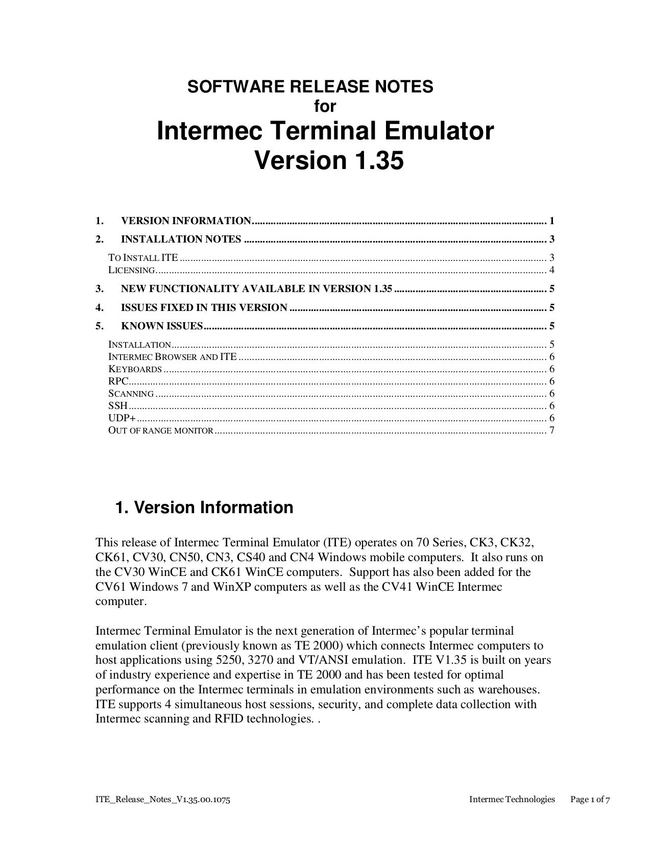Download free pdf for Intermec CK3 PDA manual