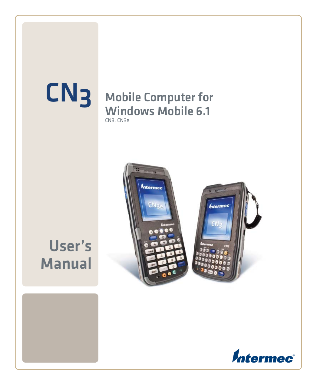 Download free pdf for Intermec CK3 PDA manual