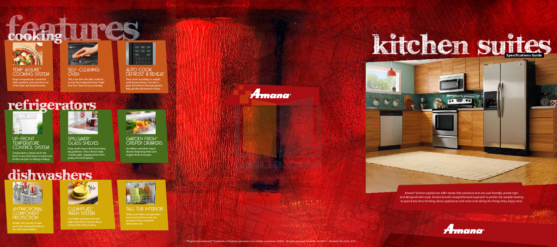 Download free pdf for Amana ADB1600AW Dishwasher manual