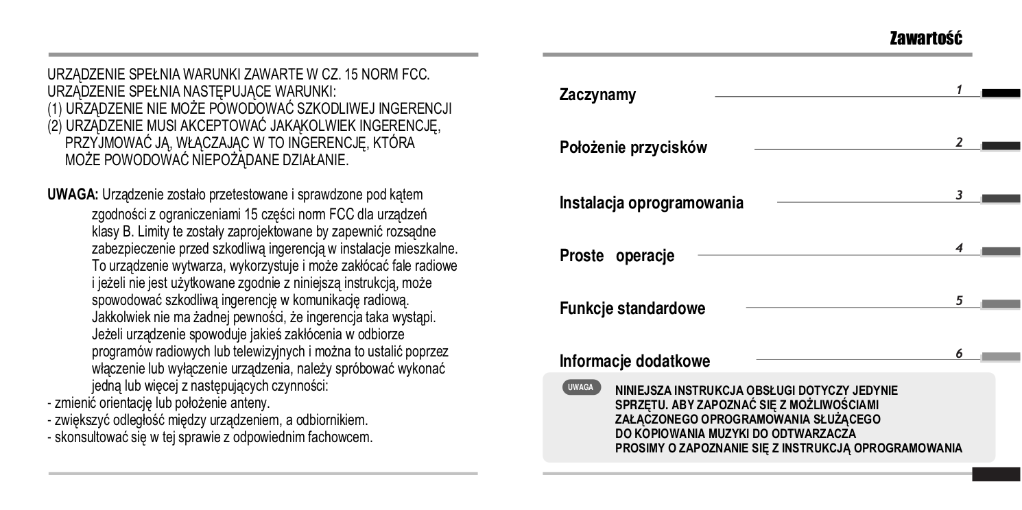PDF manual for iRiver MP3 Player iFP790